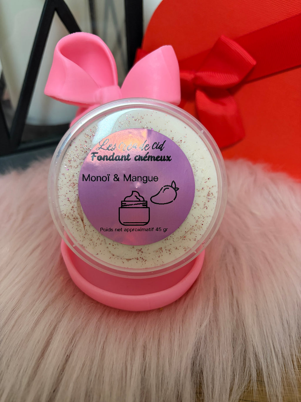 Fondant crémeux Monoï Mangue