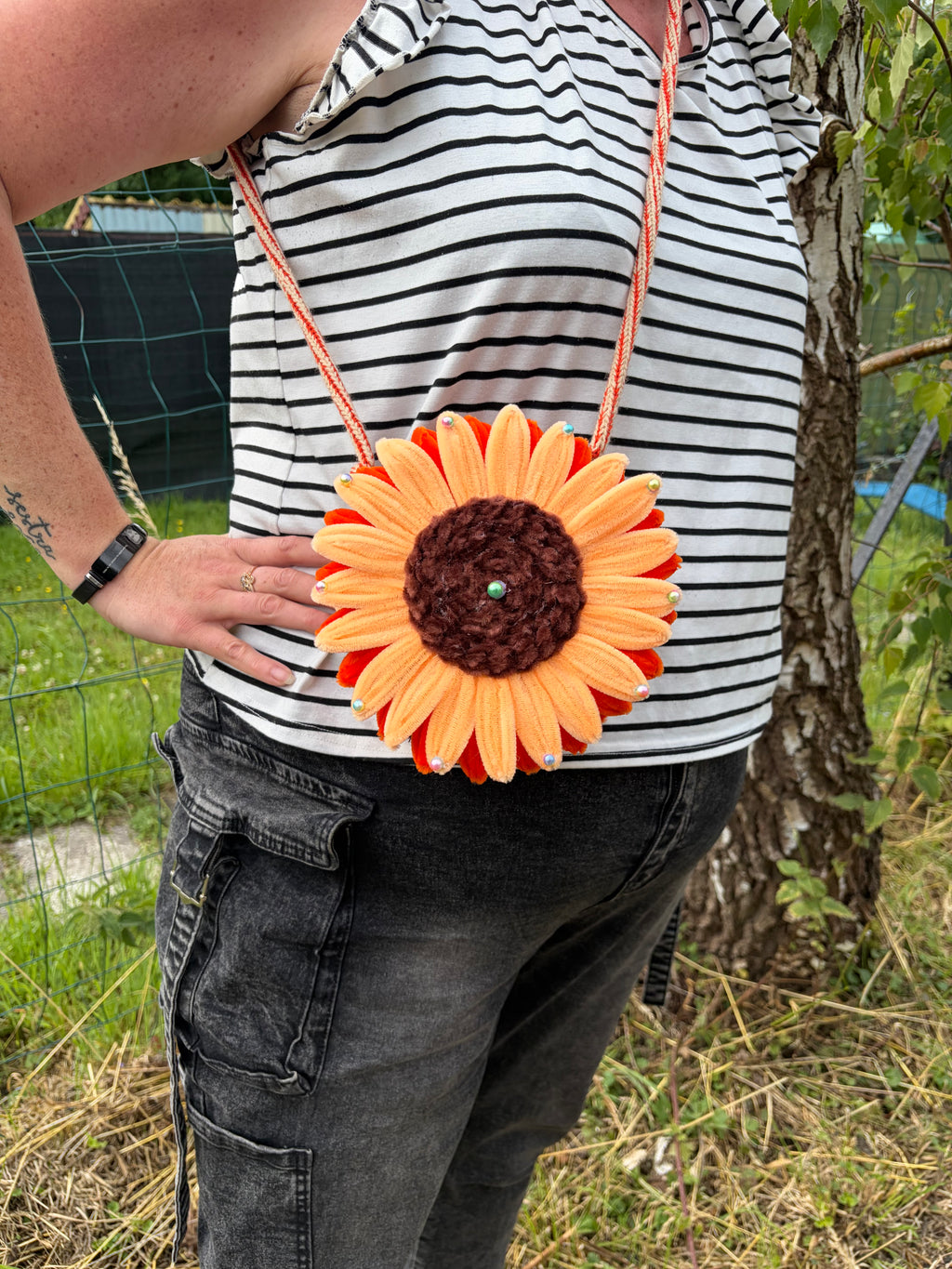 Sac en forme de fleur