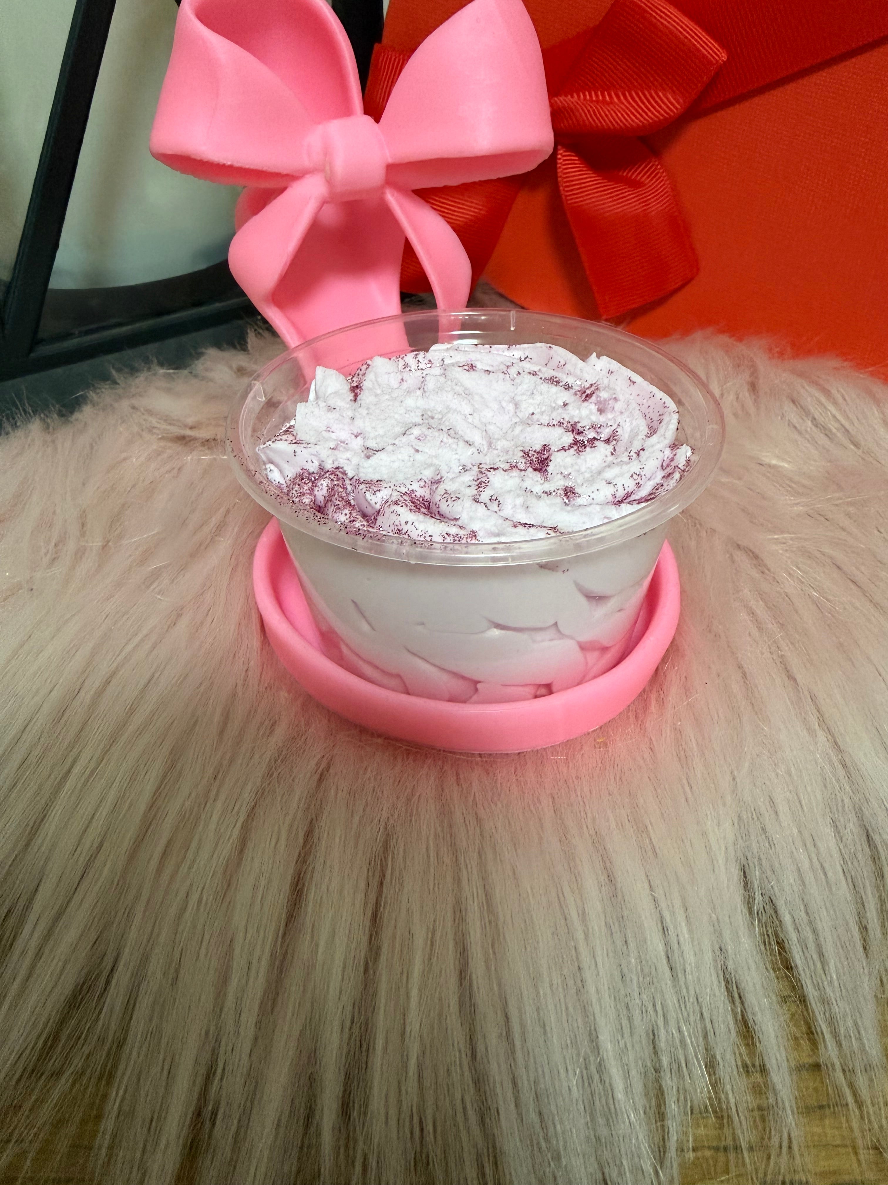 Fondant crémeux Lilas Fressia