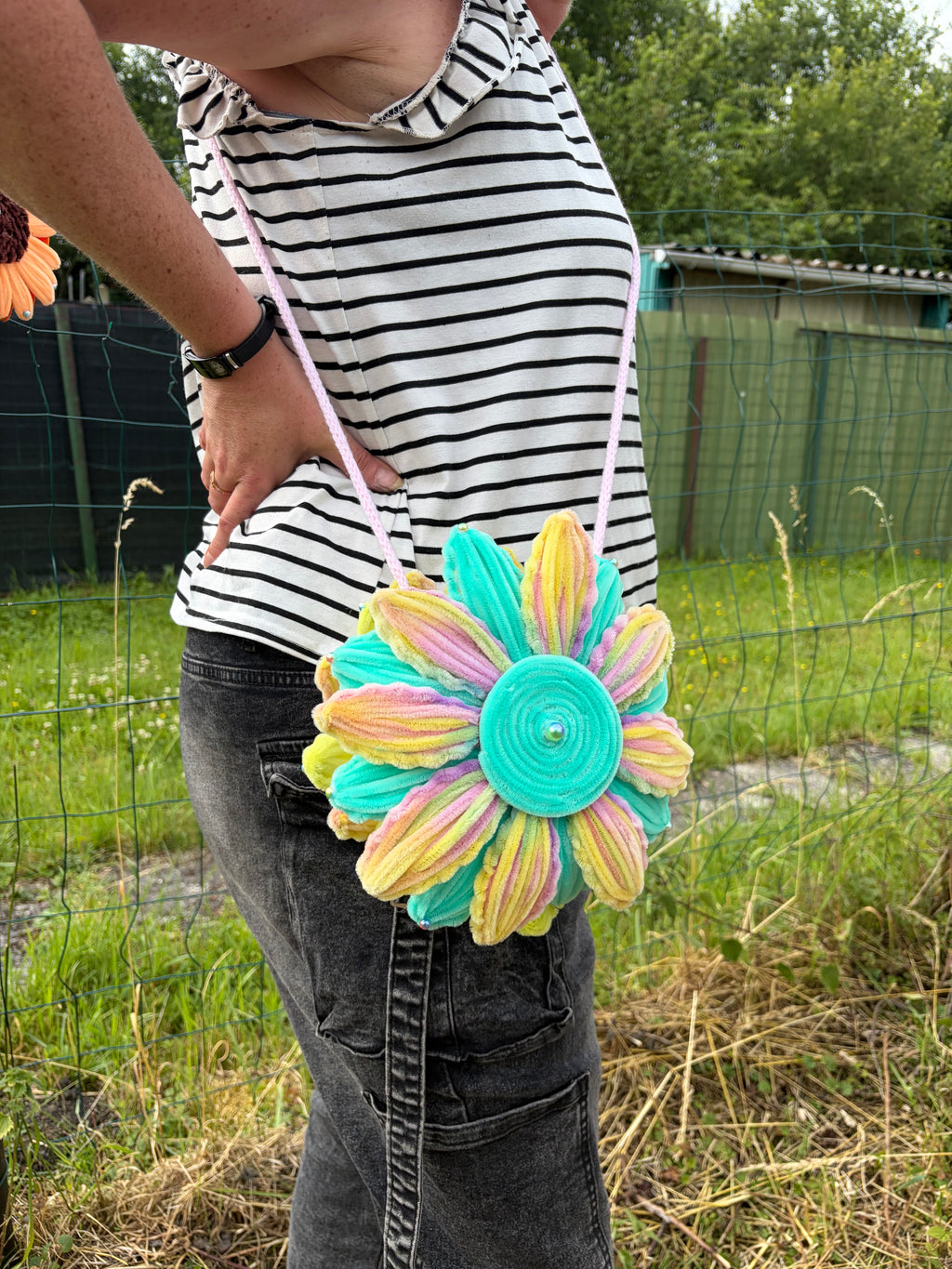 Sac en forme de fleur