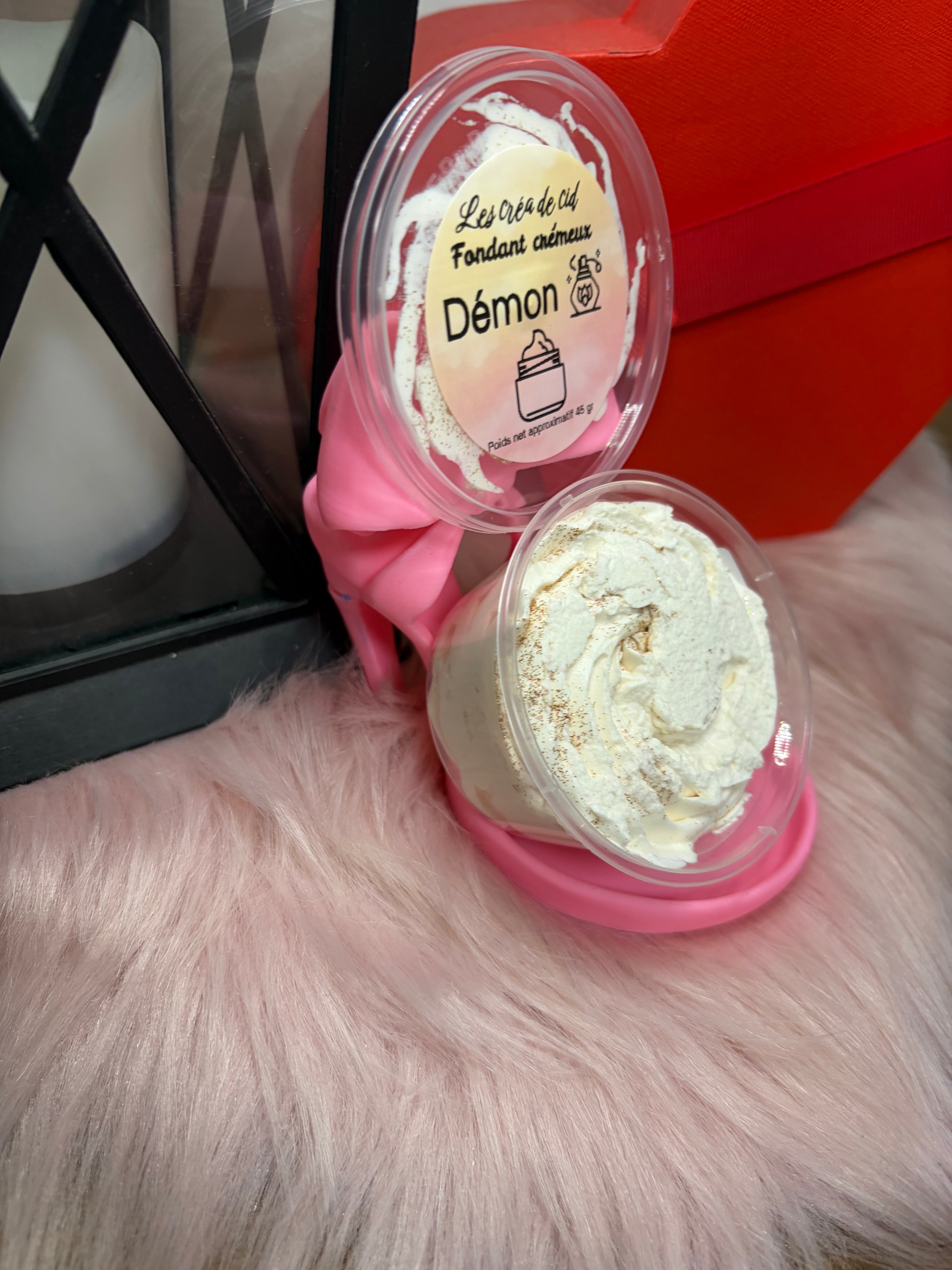 Fondant crémeux Démon (inspiration eau jeune)
