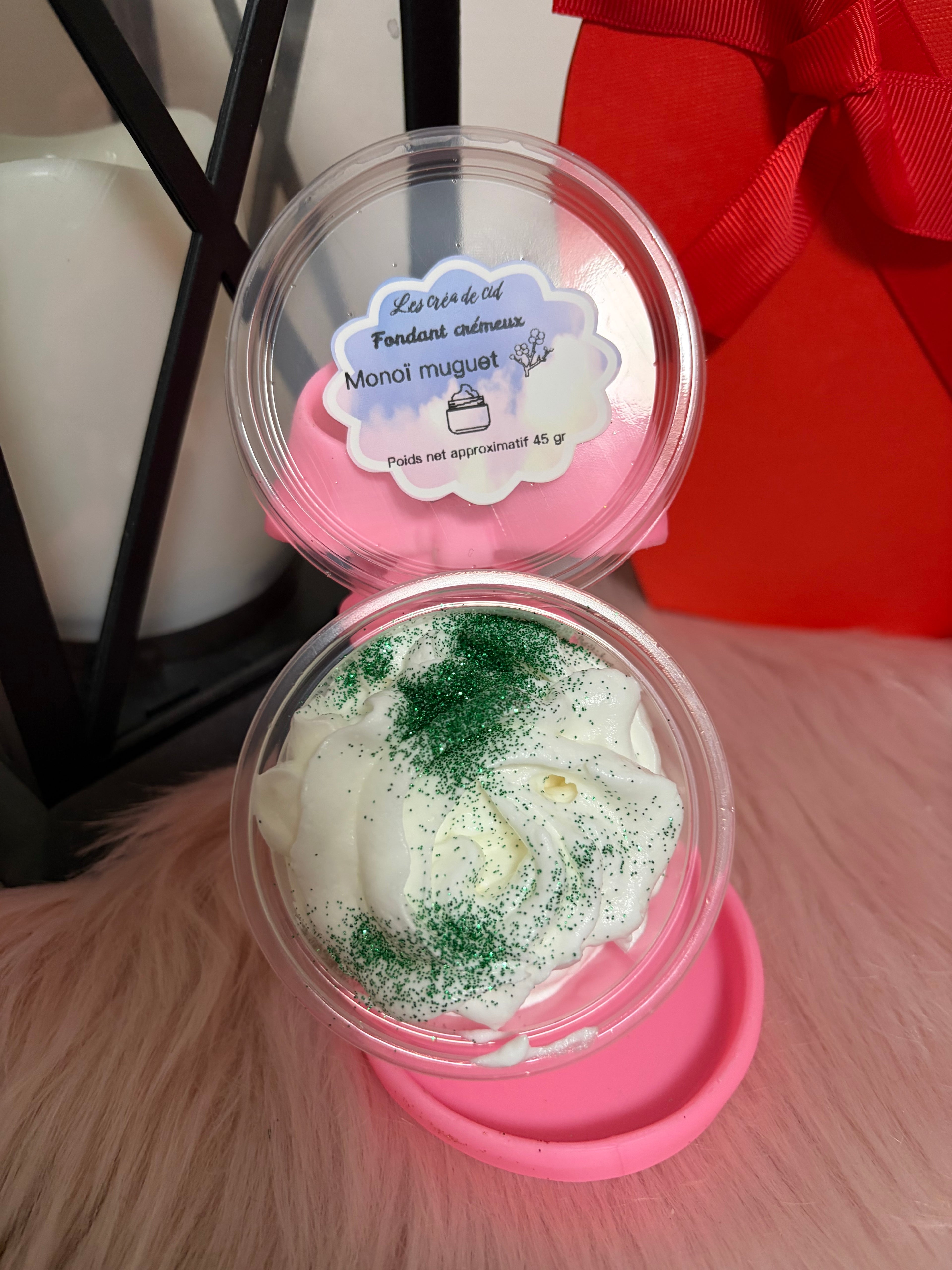Fondant crémeux Monoï Muguet