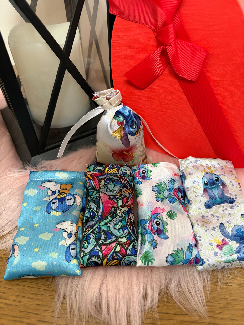 Pochon parfumé stitch