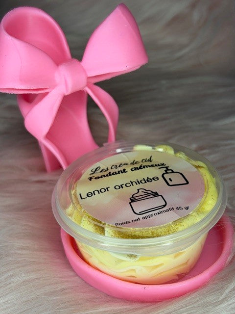 fondant crémeux type Lenor Orchidée