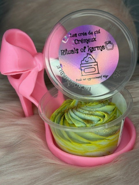 fondant crémeux type Rituals of Karma